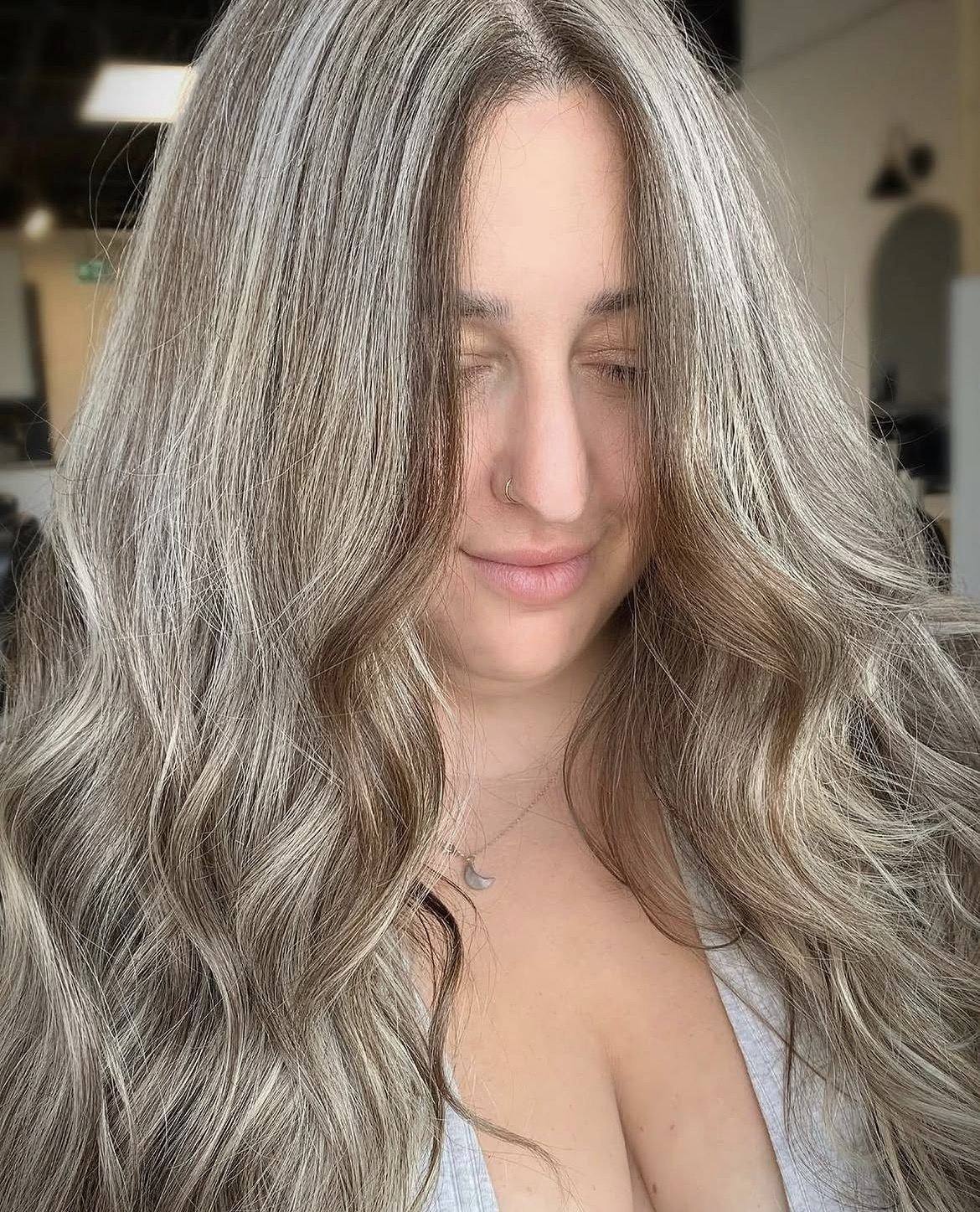 Silver blonde