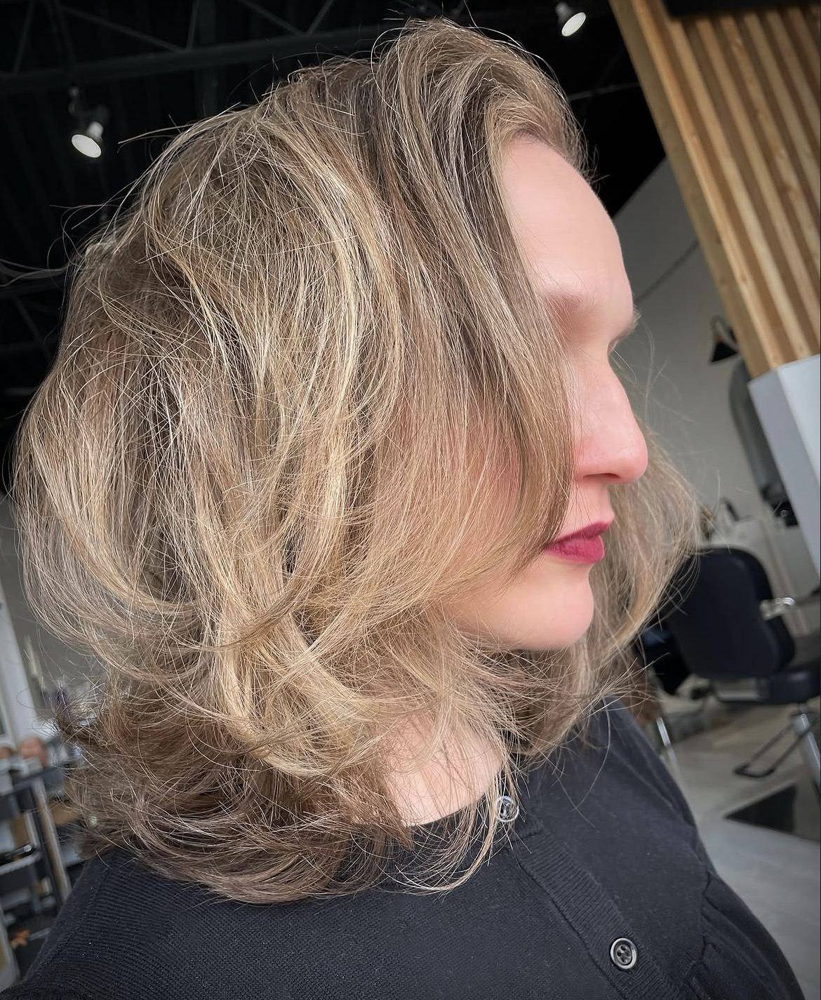 Lived-in blonde on Instagram